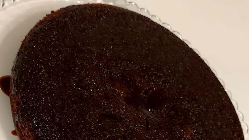 Poke cake al cioccolato