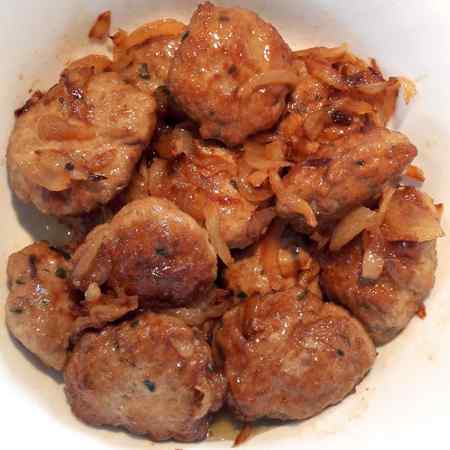 Polpette all'agrodolce