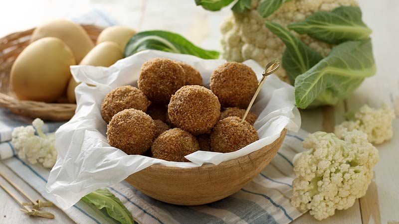 Polpette di cavolfiore e patate