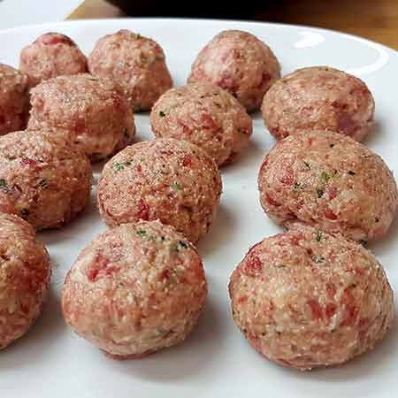 Polpette di maiale