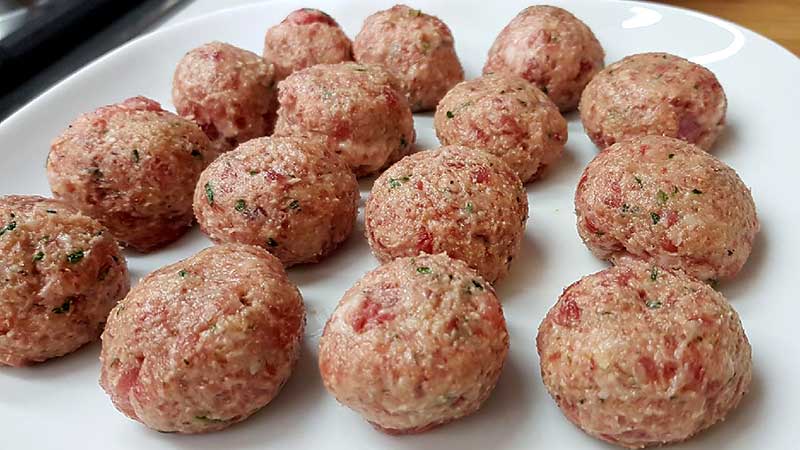 Polpette di maiale