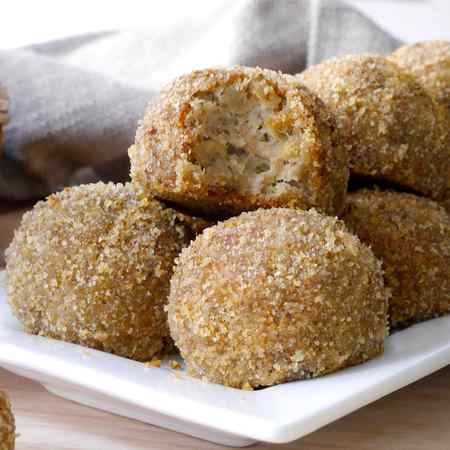 Polpette di melanzane e tonno