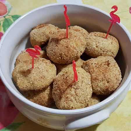 Polpette di pane con prosciutto