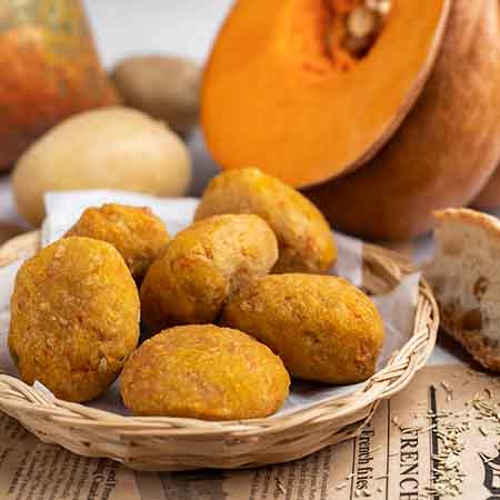 Polpette di patate e zucca