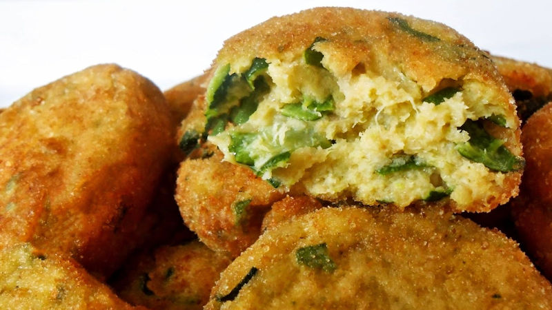 Polpette di zucchine e merluzzo