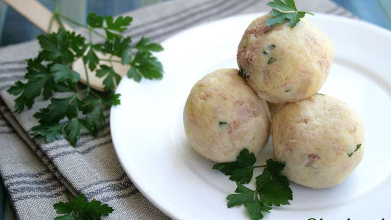 Polpette fredde tonno e Philadelphia