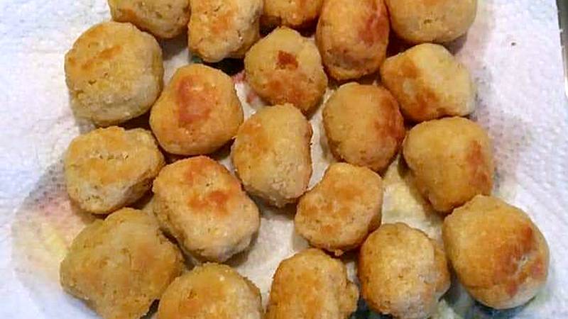 Polpette pane e formaggio 