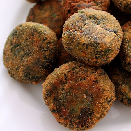 Polpette Philadelphia e spinaci