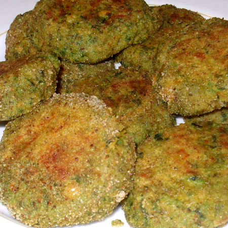 Polpette spinaci e ceci