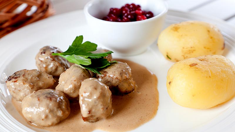 Polpette svedesi köttbullar