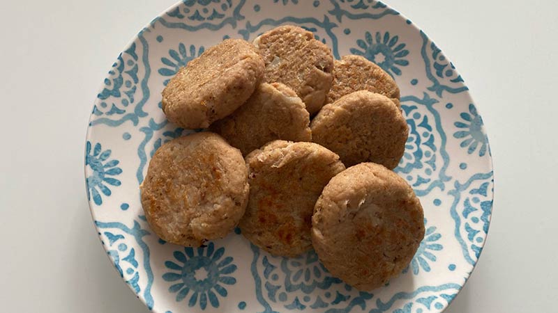 Polpette tonno e cavolfiore