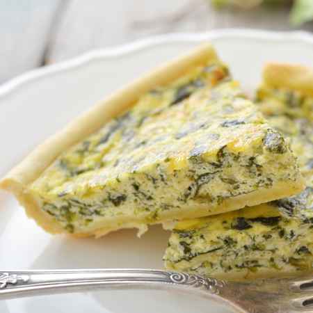 Quiche agli spinaci veloce