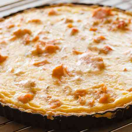 Quiche al salmone