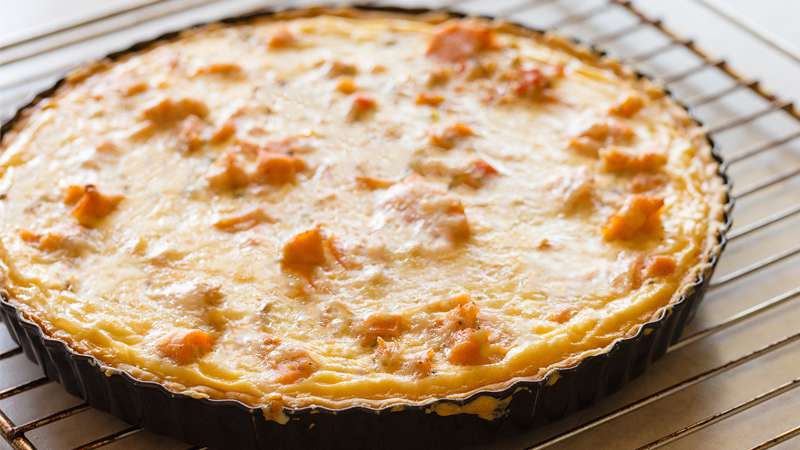 Quiche al salmone