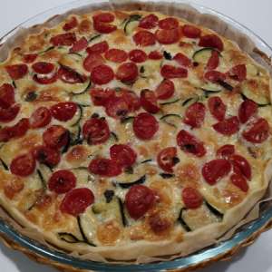 Quiche tricolore