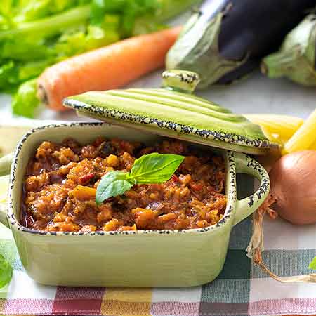 Ragù di melanzane