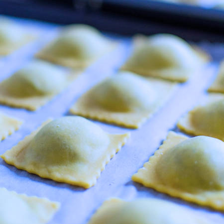 Ravioli di merluzzo