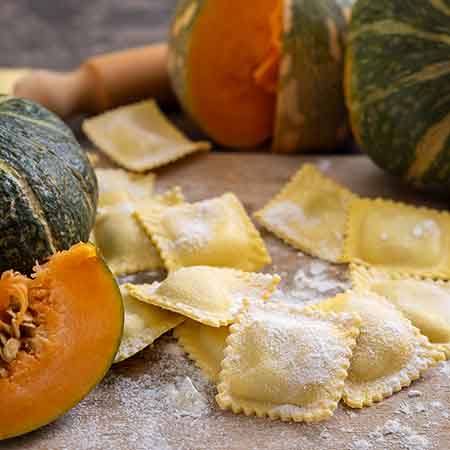 Ravioli di zucca