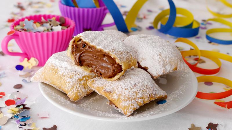 Ravioli dolci alla Nutella