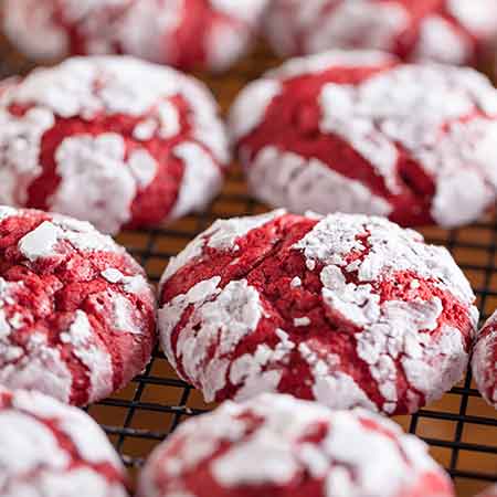 Red velvet crinkle