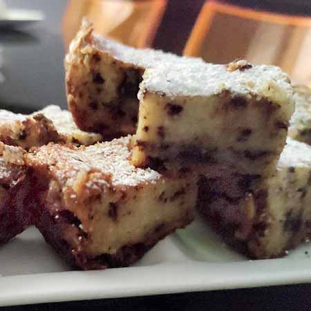 Ricotta con cioccolato al forno