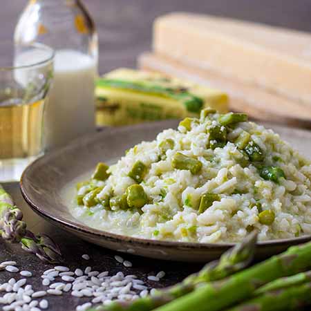 Risotto agli asparagi cremoso