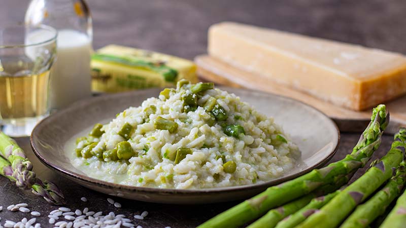 Risotto agli asparagi cremoso