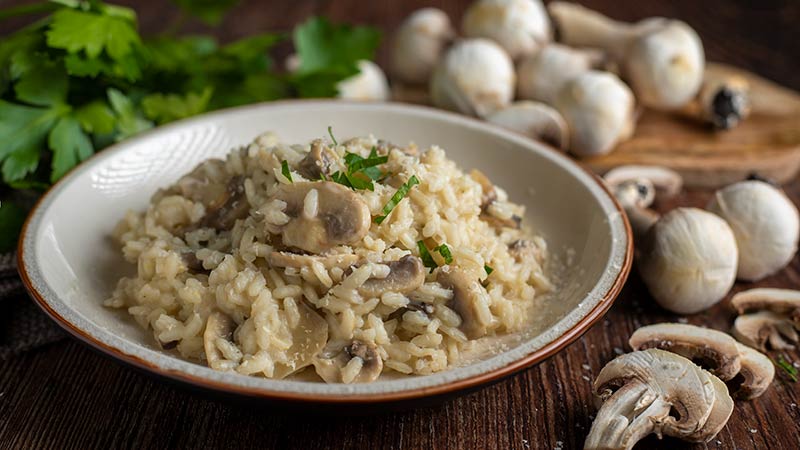 Risotto ai funghi