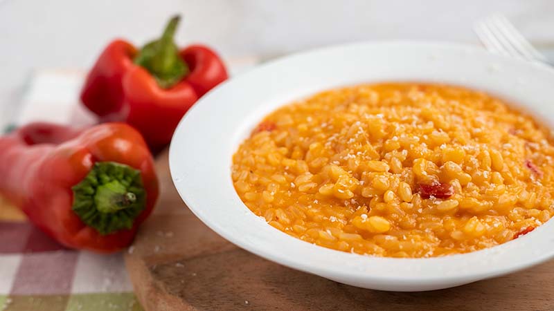 Risotto ai peperoni