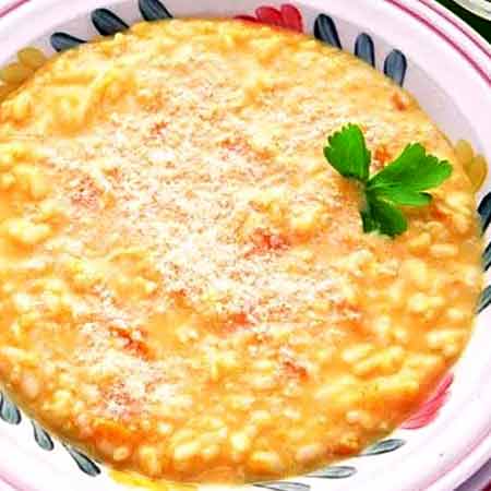 Risotto al latte alla zucca