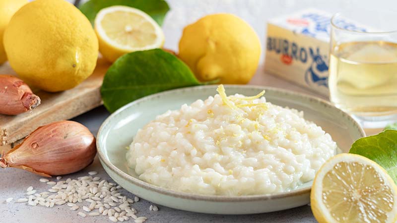 Risotto al limone