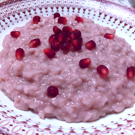 Risotto alla melagrana