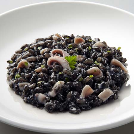 Risotto al nero di seppia