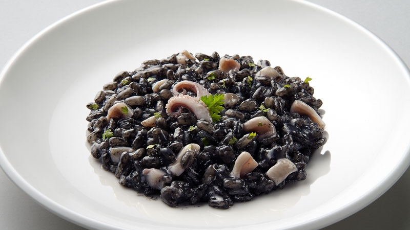 Risotto al nero di seppia