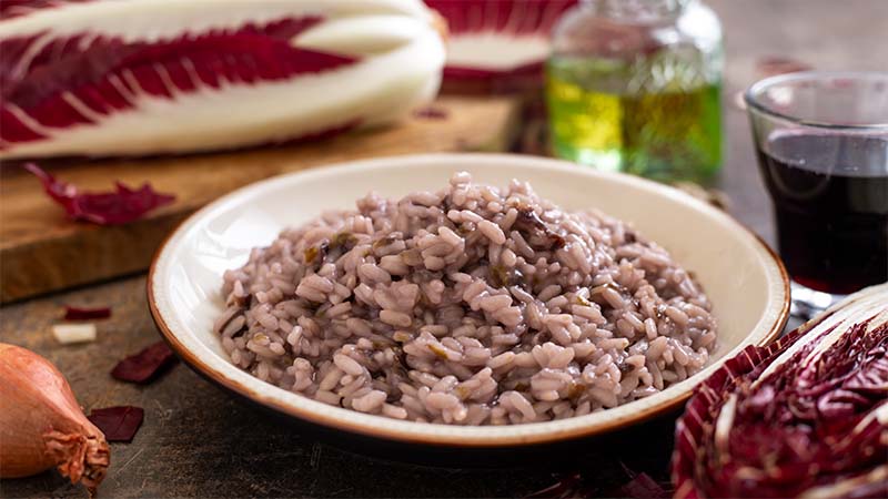 Risotto al radicchio