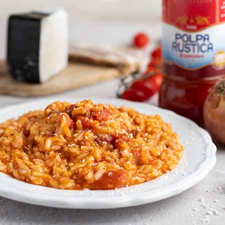 Risotto all'amatriciana