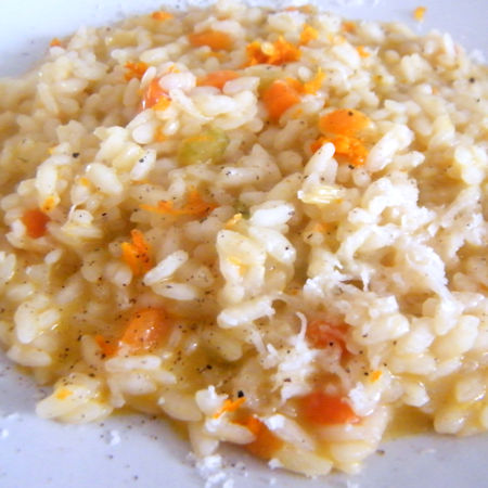 Risotto all'arancia