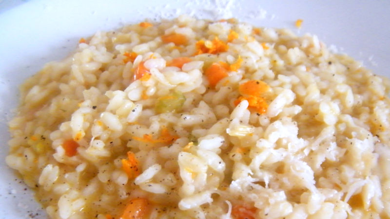 Risotto all'arancia