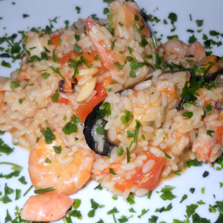 Risotto alla pescatora