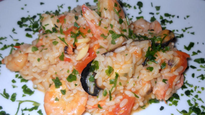 Risotto alla pescatora