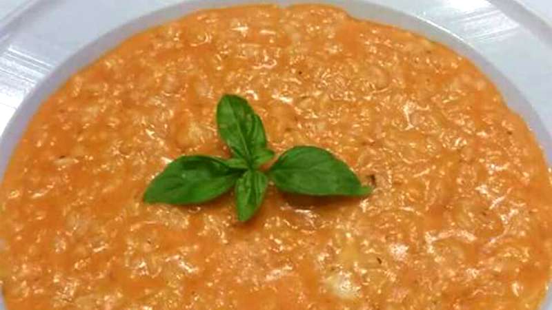 Risotto alla pizzaiola