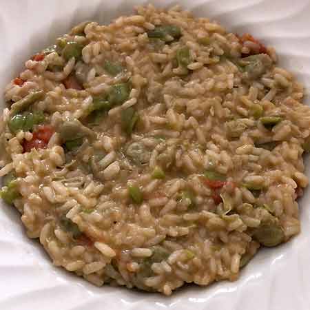 Risotto alle fave