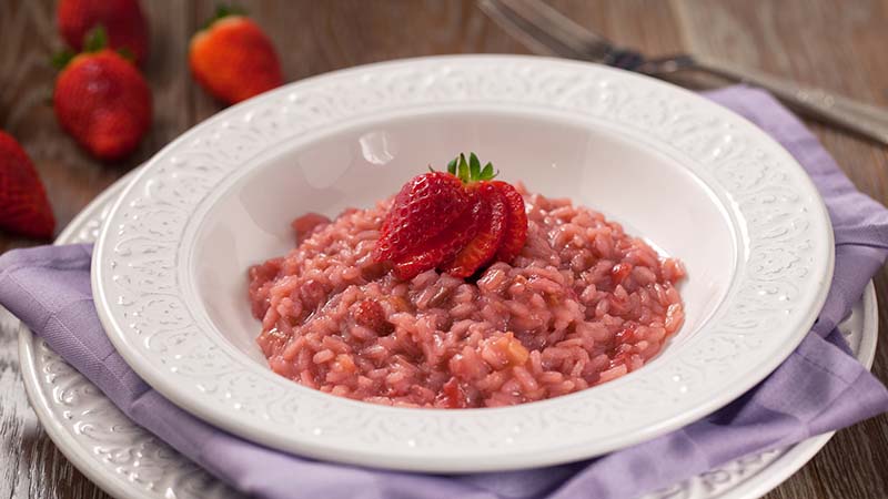 Risotto alle fragole