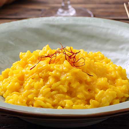 Risotto allo zafferano