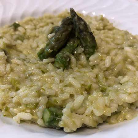 Risotto asparagi e limone