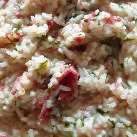 Risotto bresaola e rucola