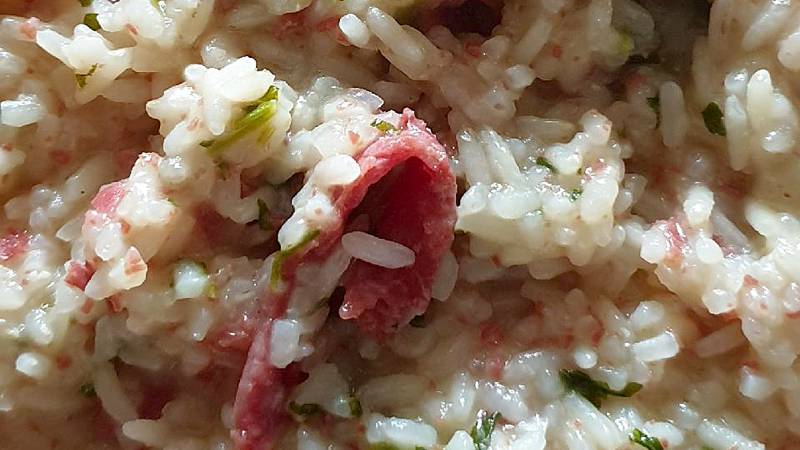 Risotto bresaola e rucola