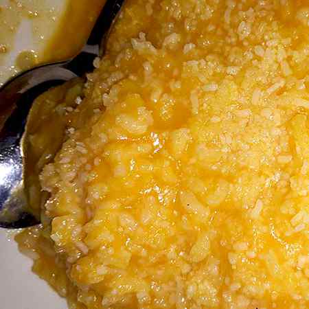 Risotto con carote