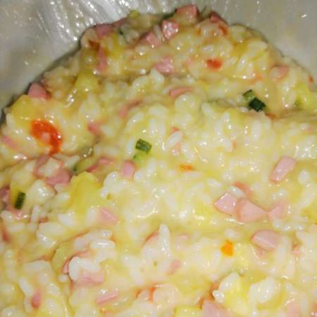 Risotto con i wurstel