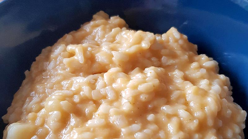 Risotto con patate